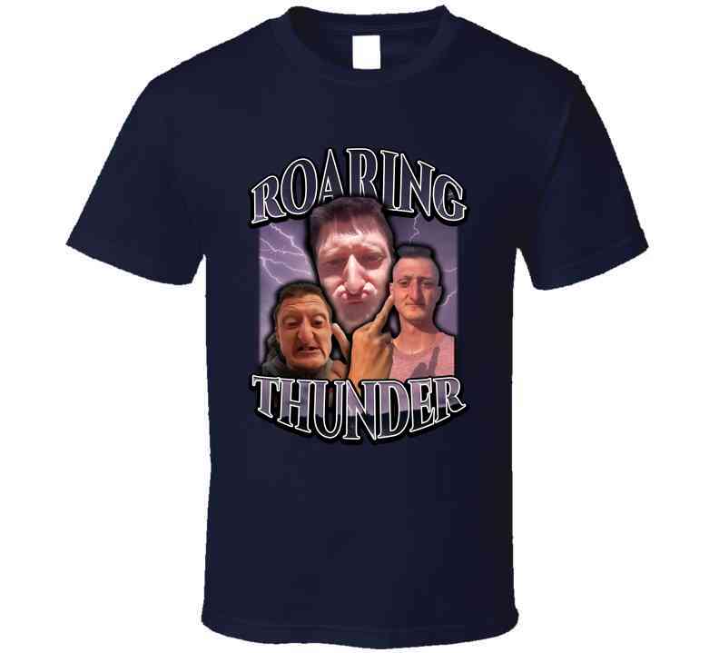 Daniel Larson Roaring Thunder Funny Meme T-Shirt