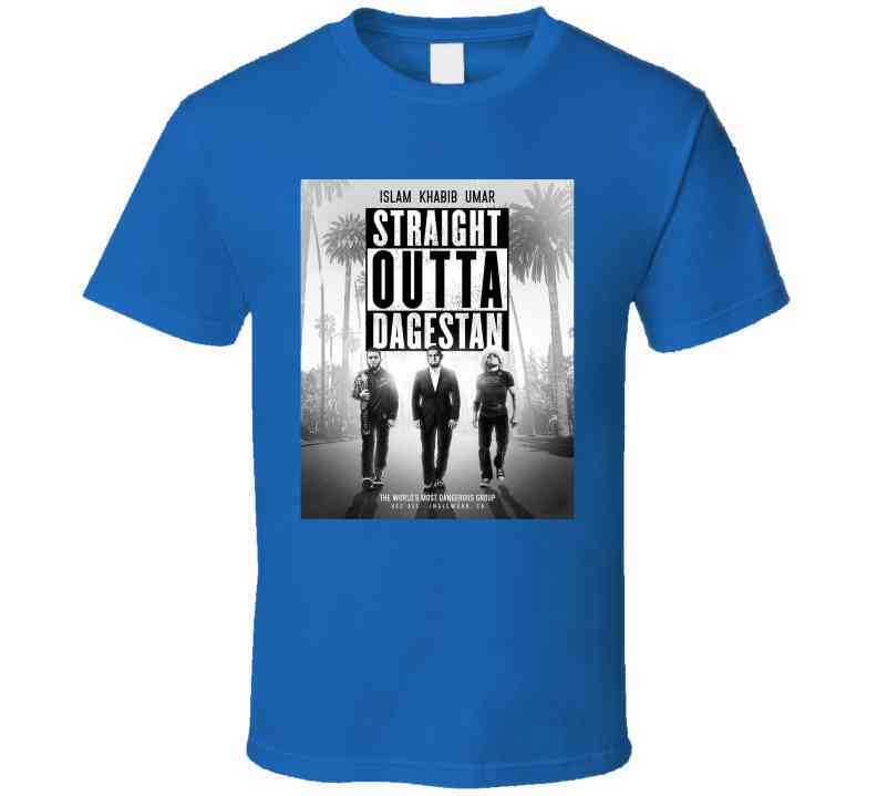 Straight Outta Dagestan MMA Fighter Fan T-Shirt