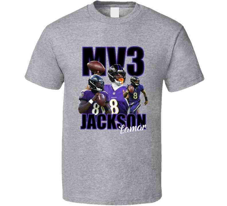 Lamar Jackson MV3 Football Fan T-Shirt