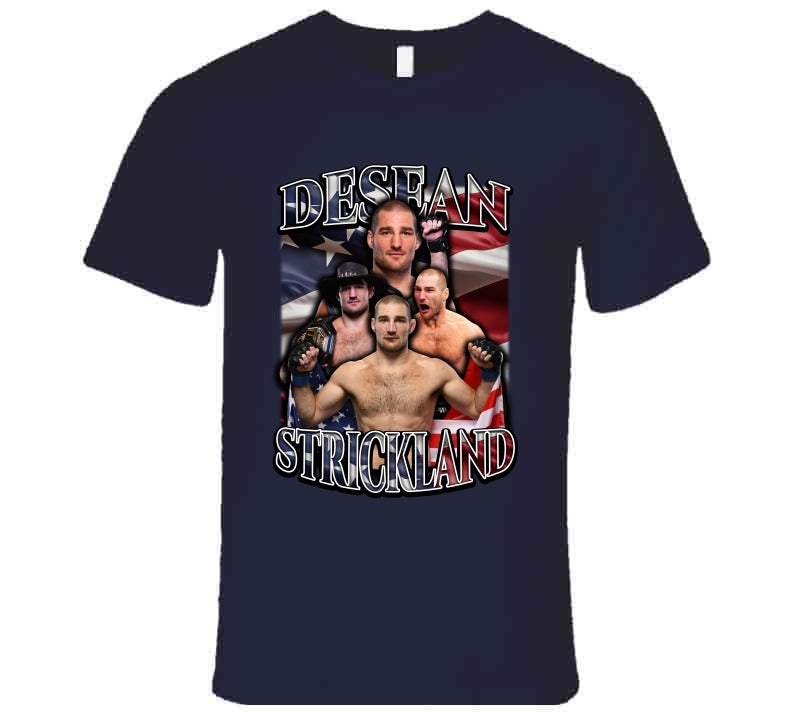 Desean Strickland UFC Parody Funny MMA Fan T-Shirt