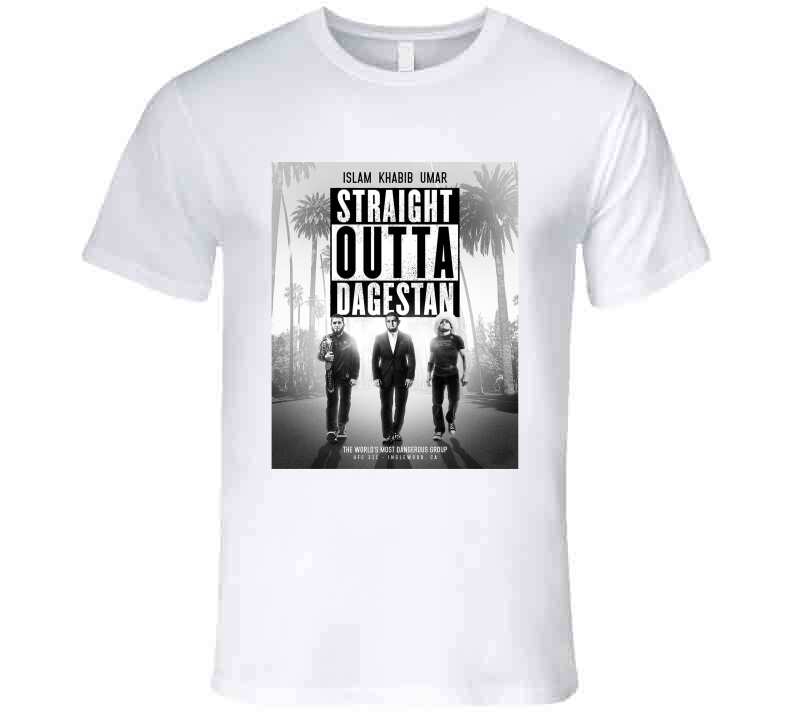 Straight Outta Dagestan MMA Fighter Fan T-Shirt