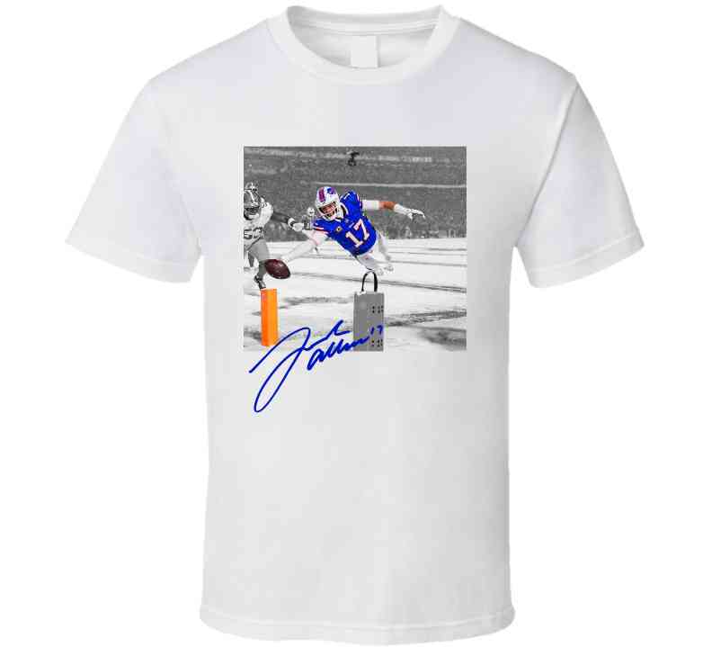 Josh Allen Buffalo Football Fan T-Shirt