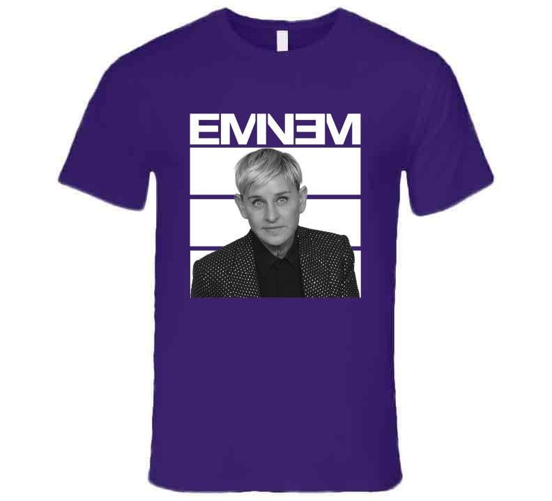 Ellen Degeneres Rapper Parody Funny Meme T-Shirt