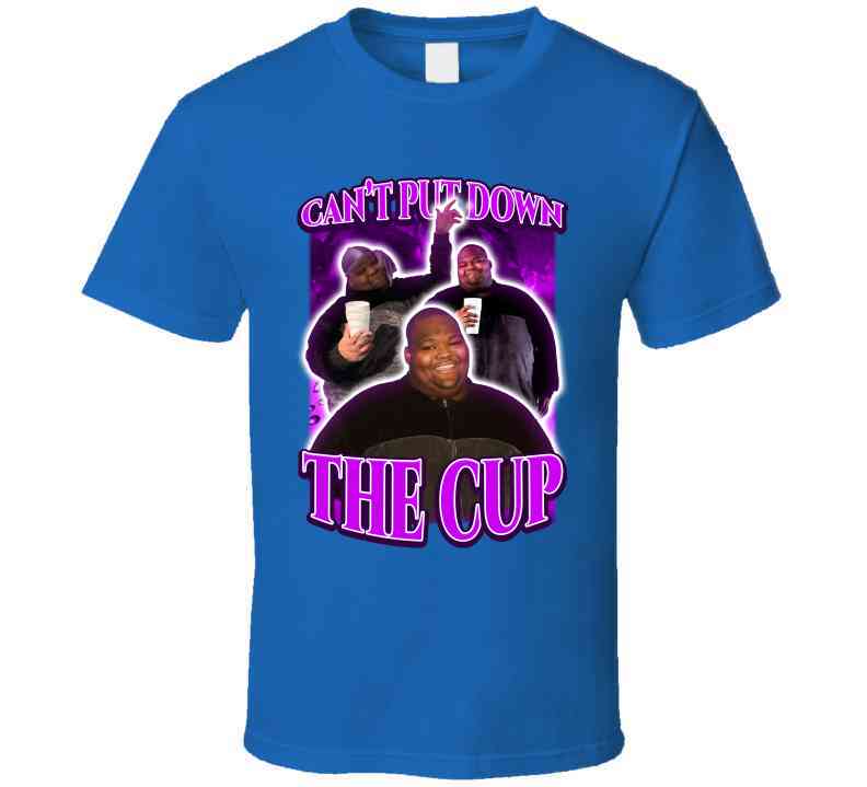 Can't Put Down The Cup Dave Blunts Fan T-Shirt