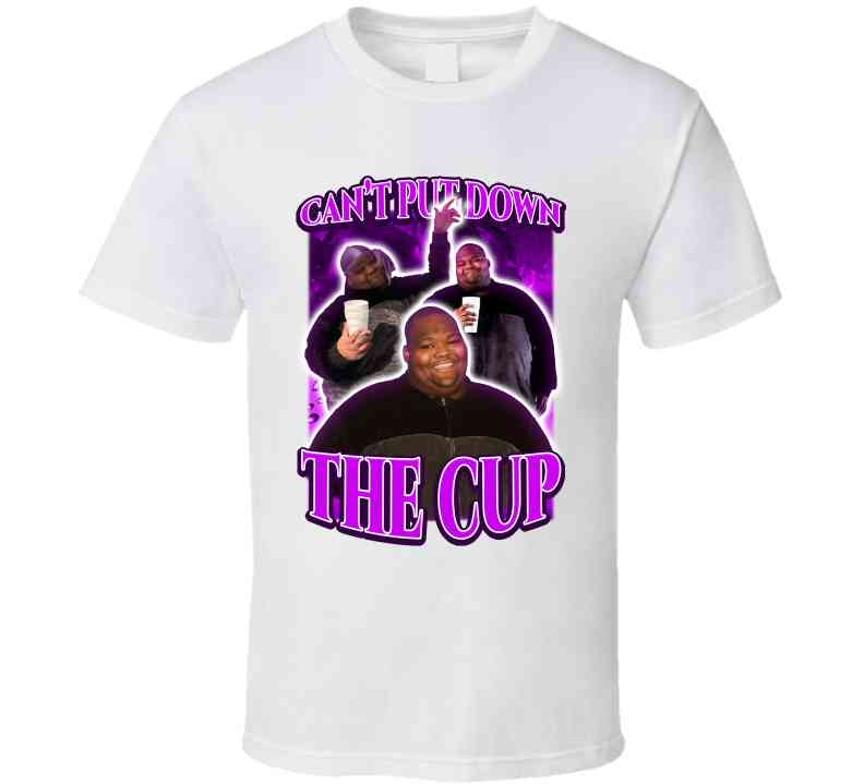 Can't Put Down The Cup Dave Blunts Fan T-Shirt