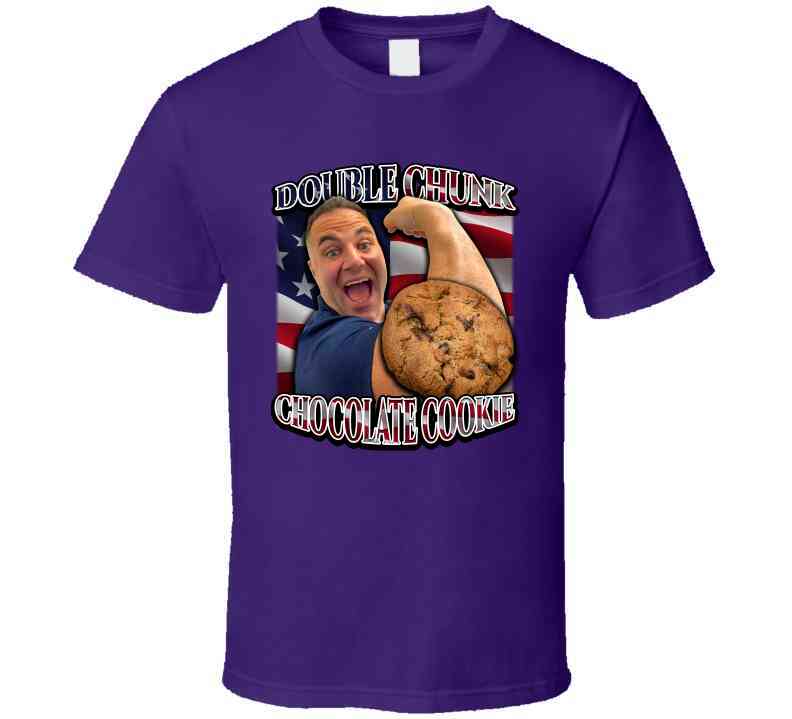 Double Chunk Chocolate Cookie Costco Guys Meme T-Shirt