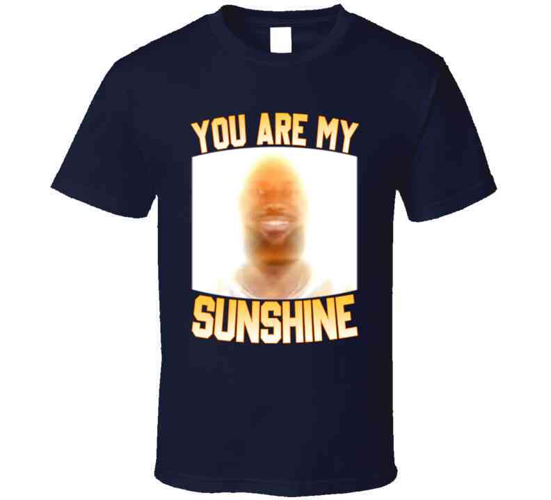 You Are My Sunshine LeBron Funny Basketball Meme T-Shirt