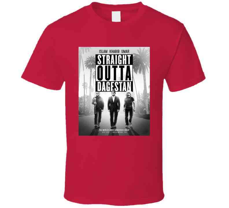 Straight Outta Dagestan MMA Fighter Fan T-Shirt