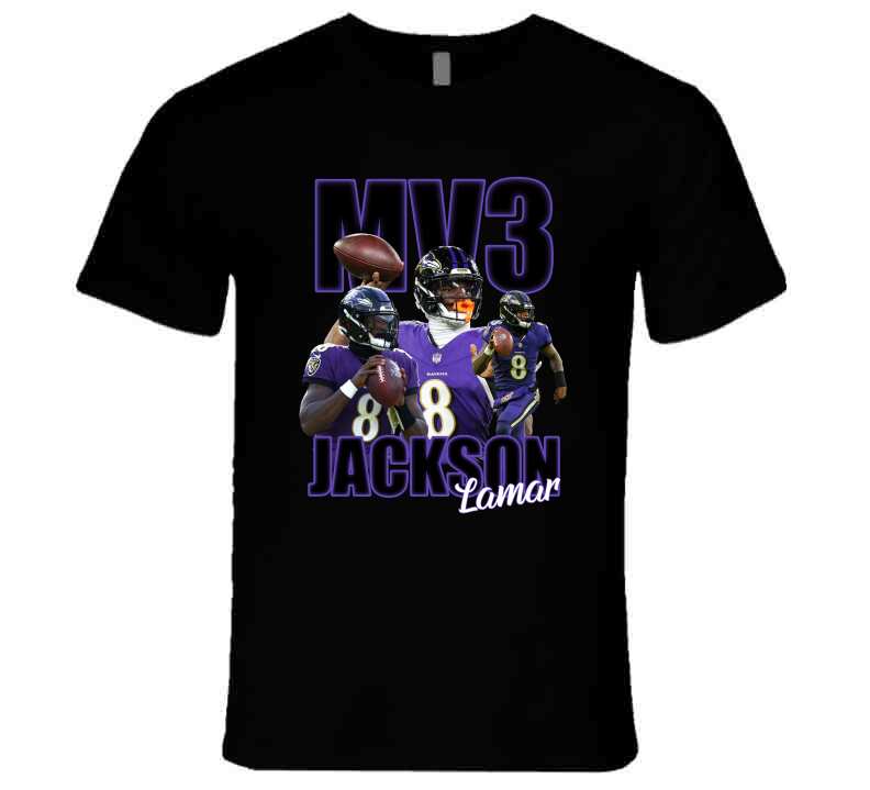 Lamar Jackson MV3 Football Fan T-Shirt