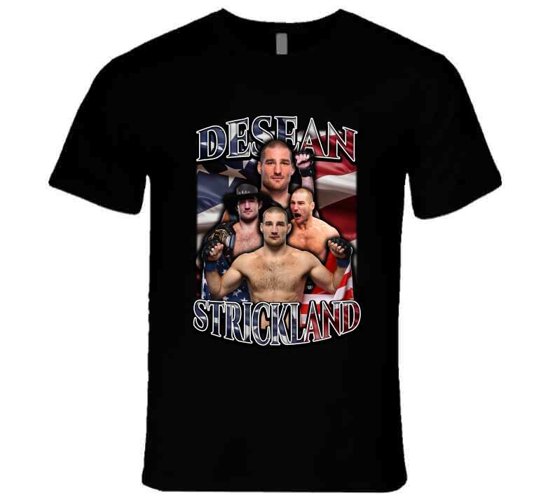 Desean Strickland UFC Parody Funny MMA Fan T-Shirt