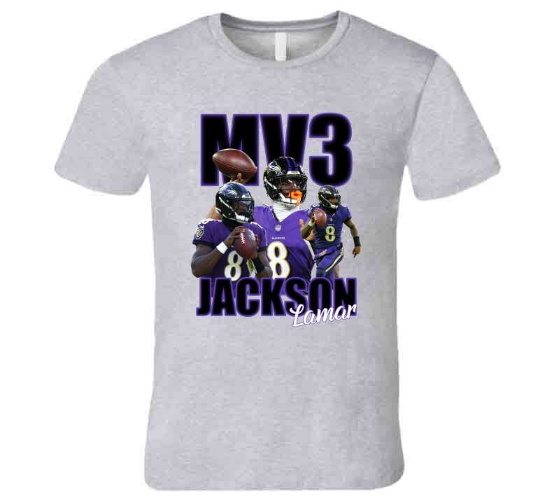 Lamar Jackson MV3 Football Fan T-Shirt