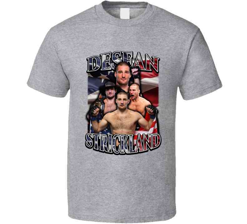 Desean Strickland UFC Parody Funny MMA Fan T-Shirt