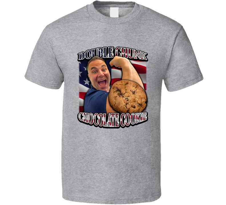 Double Chunk Chocolate Cookie Costco Guys Meme T-Shirt