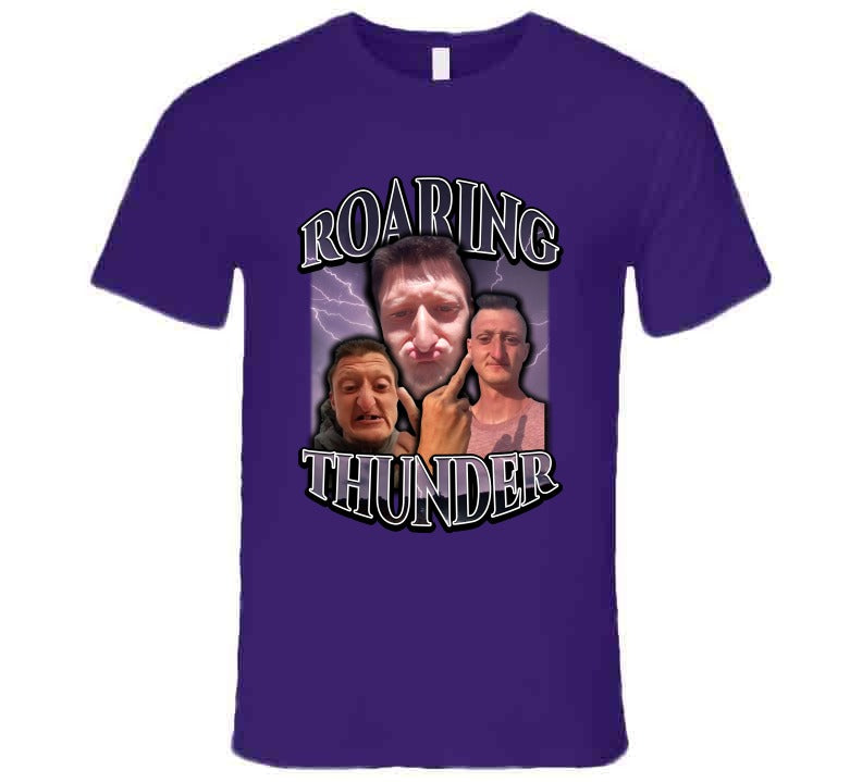 Daniel Larson Roaring Thunder Funny Meme T-Shirt
