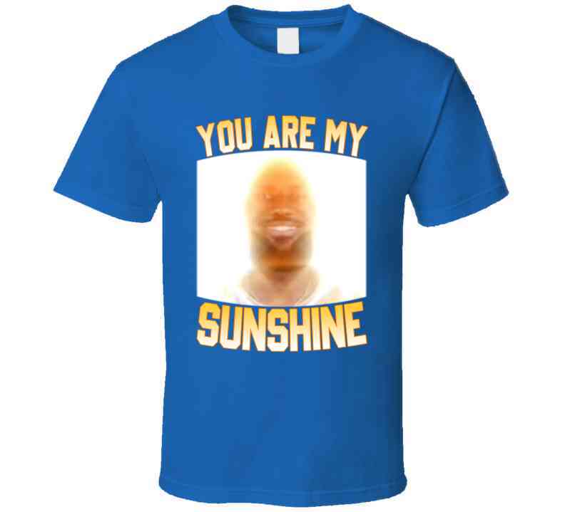 You Are My Sunshine LeBron Funny Basketball Meme T-Shirt