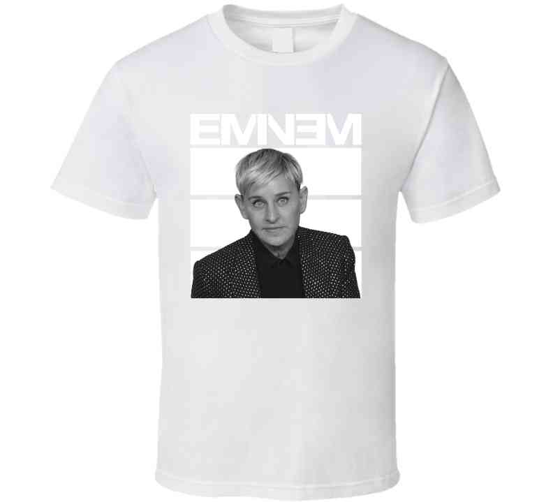Ellen Degeneres Rapper Parody Funny Meme T-Shirt