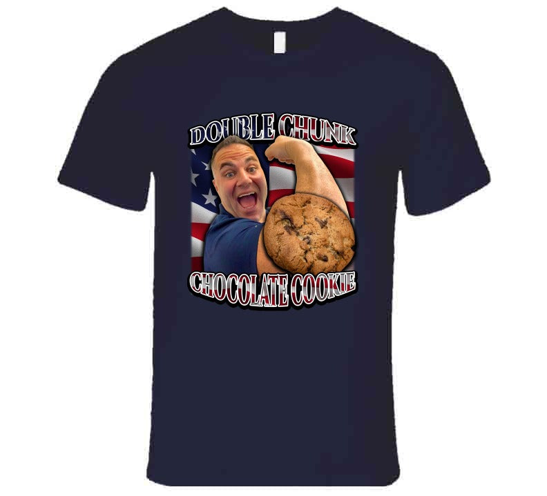 Double Chunk Chocolate Cookie Costco Guys Meme T-Shirt