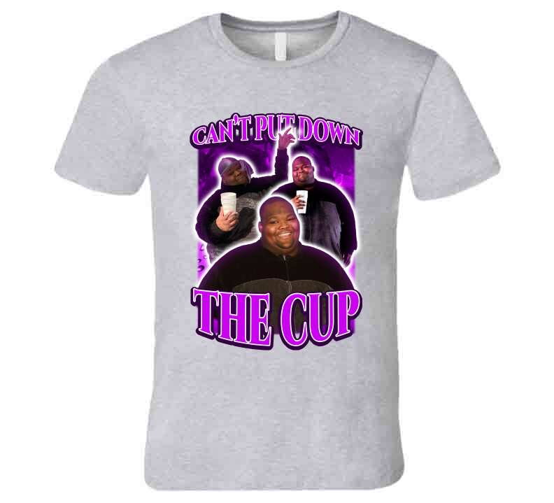 Can't Put Down The Cup Dave Blunts Fan T-Shirt