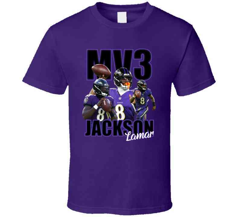 Lamar Jackson MV3 Football Fan T-Shirt