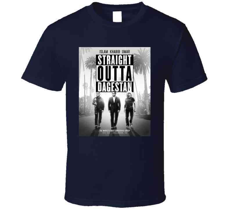 Straight Outta Dagestan MMA Fighter Fan T-Shirt