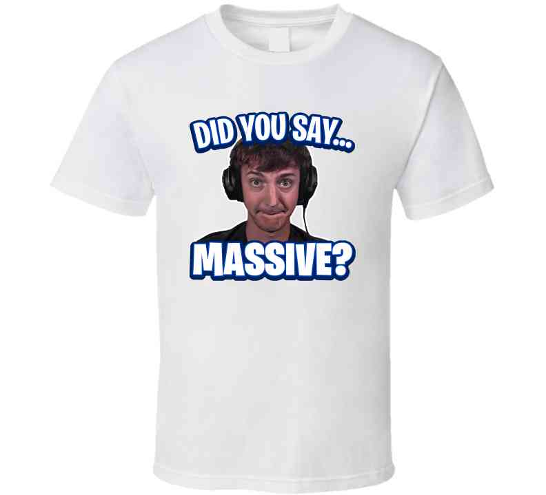 Did You Say Massive Low Taper Fade Funny Meme T-Shirt