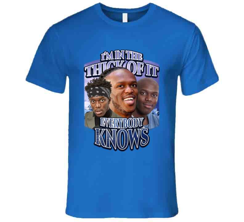 I'm In The Thick Of It KSI Song Funny Meme T-Shirt
